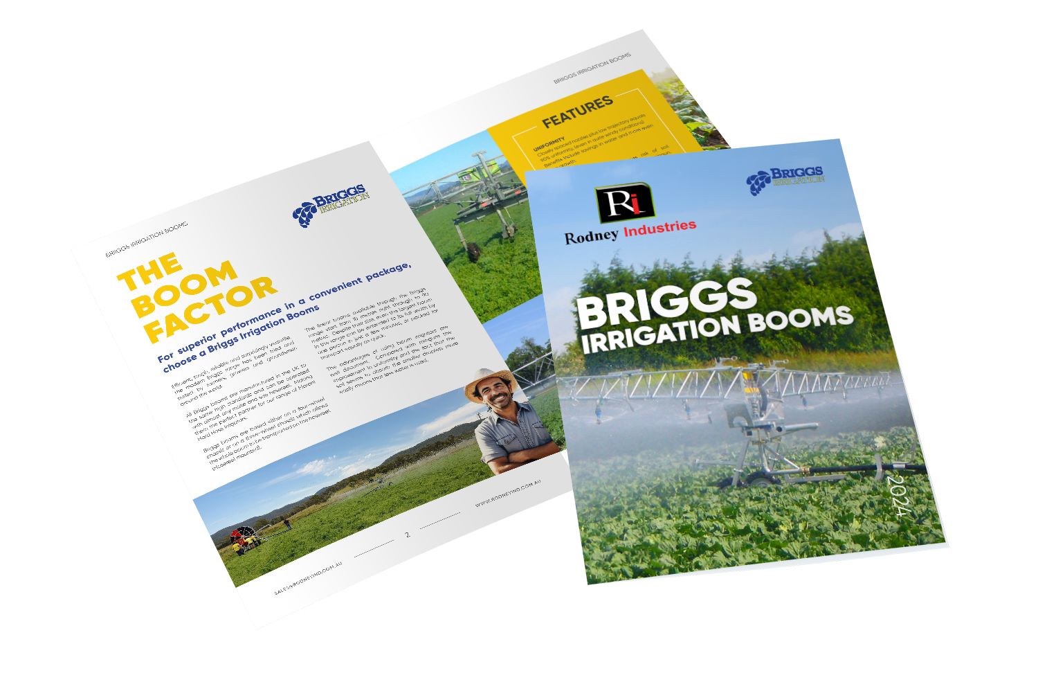 Briggs Irrigation Booms