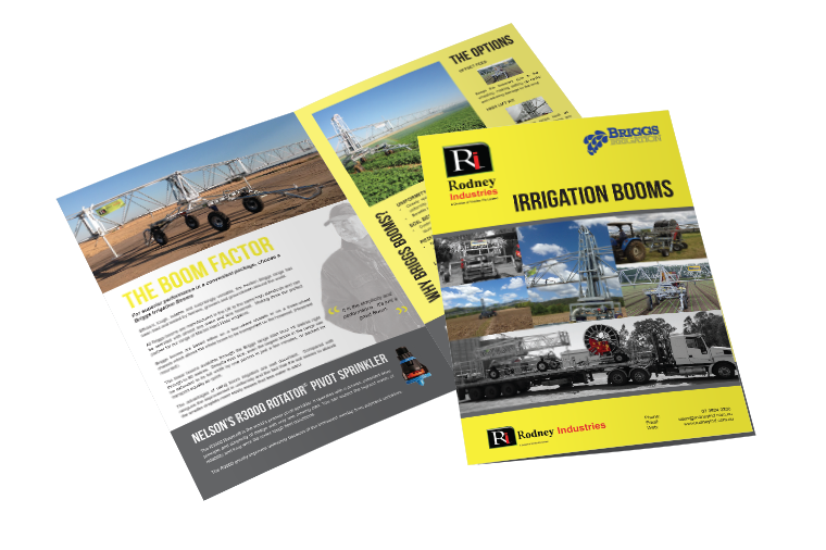 Briggs Irrigation Booms